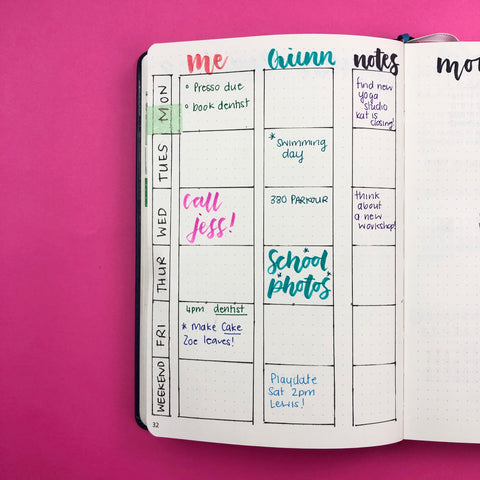 Organizing your Kids Schedules + Free Weekly Printable and How-To Video ...