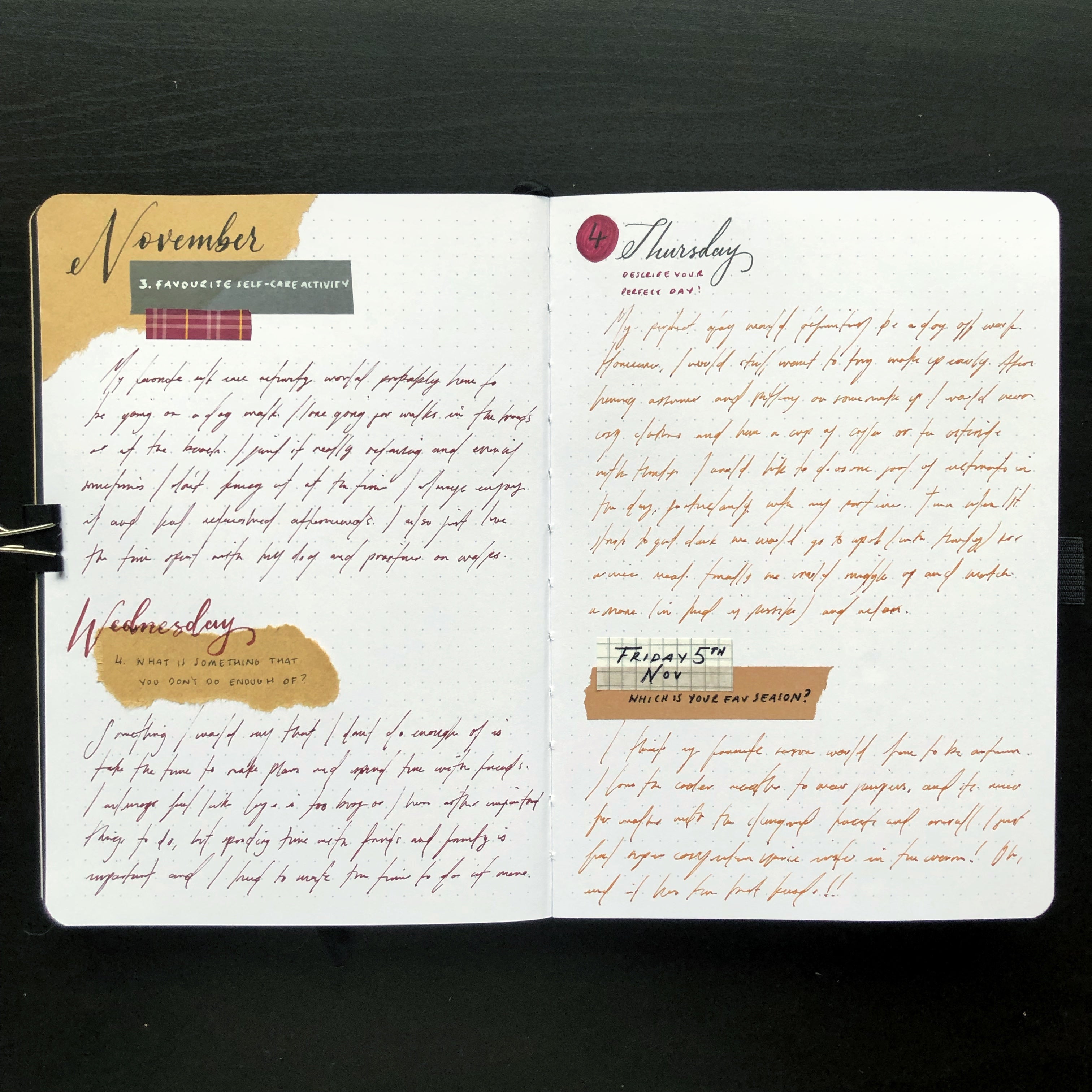 guided journaling