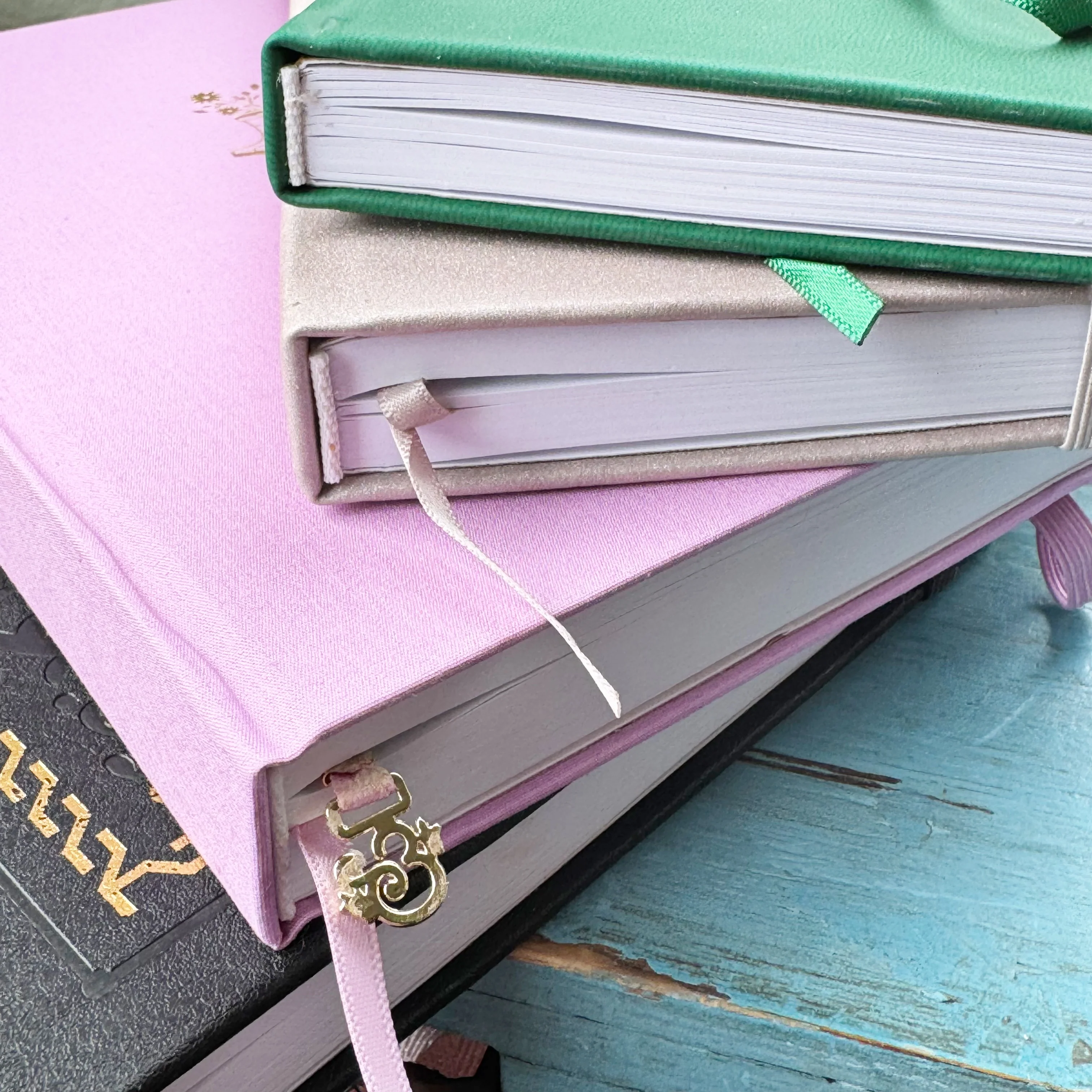 Notebooks on my desk