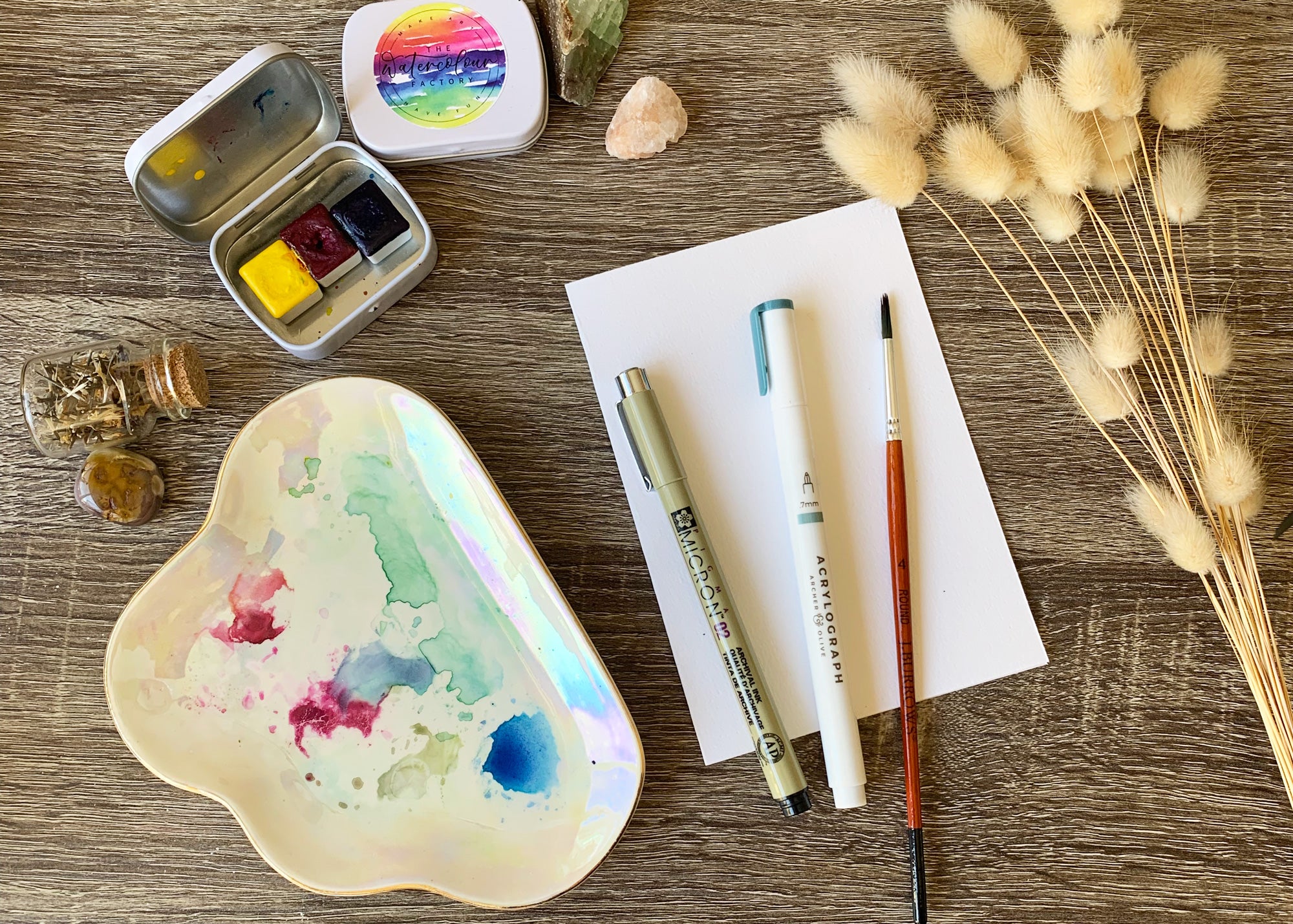 Easy Ideas on How to Use Acrylic Ink as Watercolor