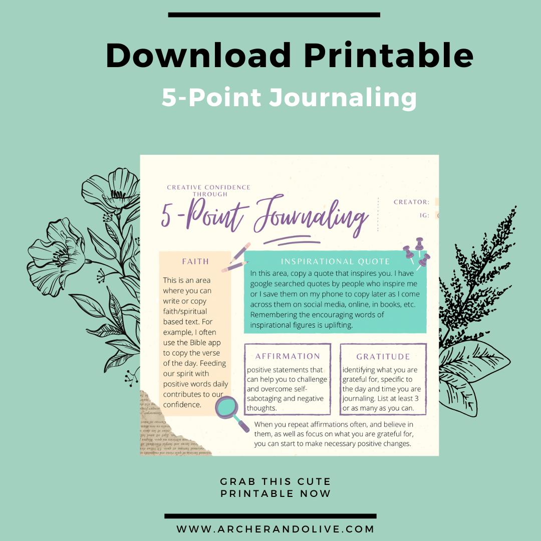 free journaling printable