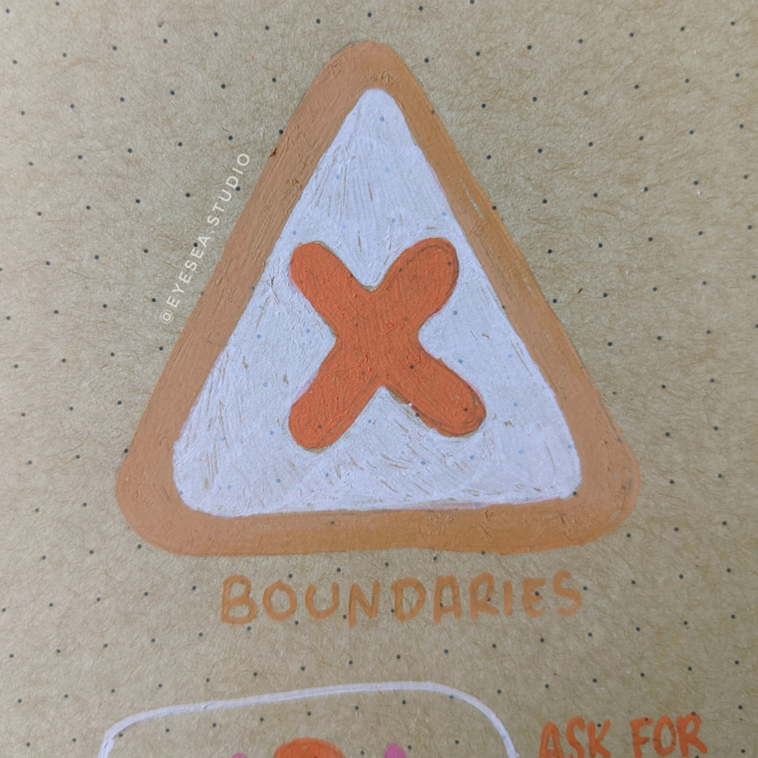 boundaries doodle