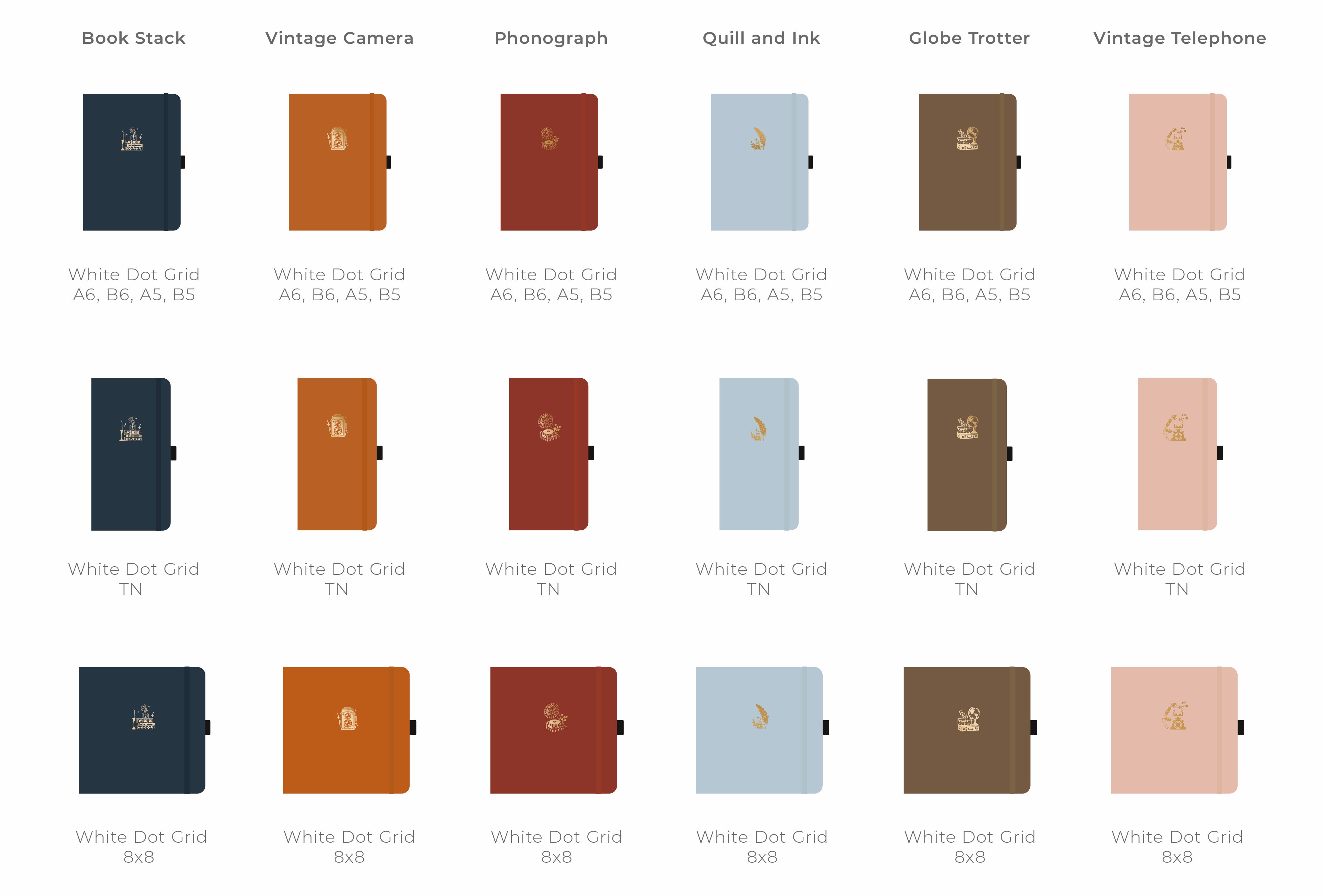 fall notebook designs and sizes