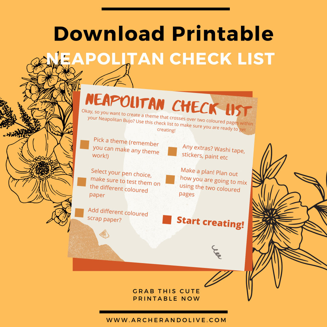 Printable checklist