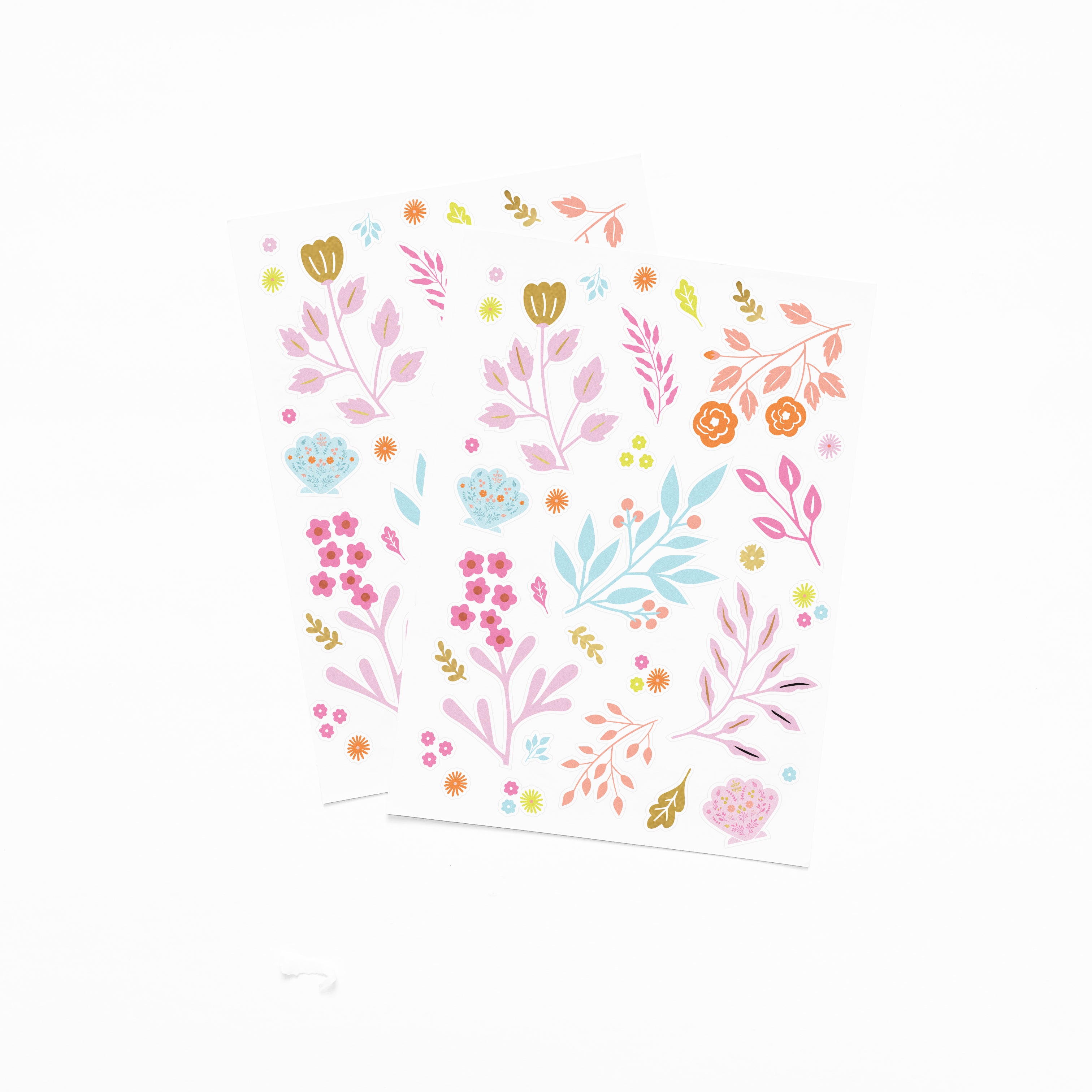 floral stickers