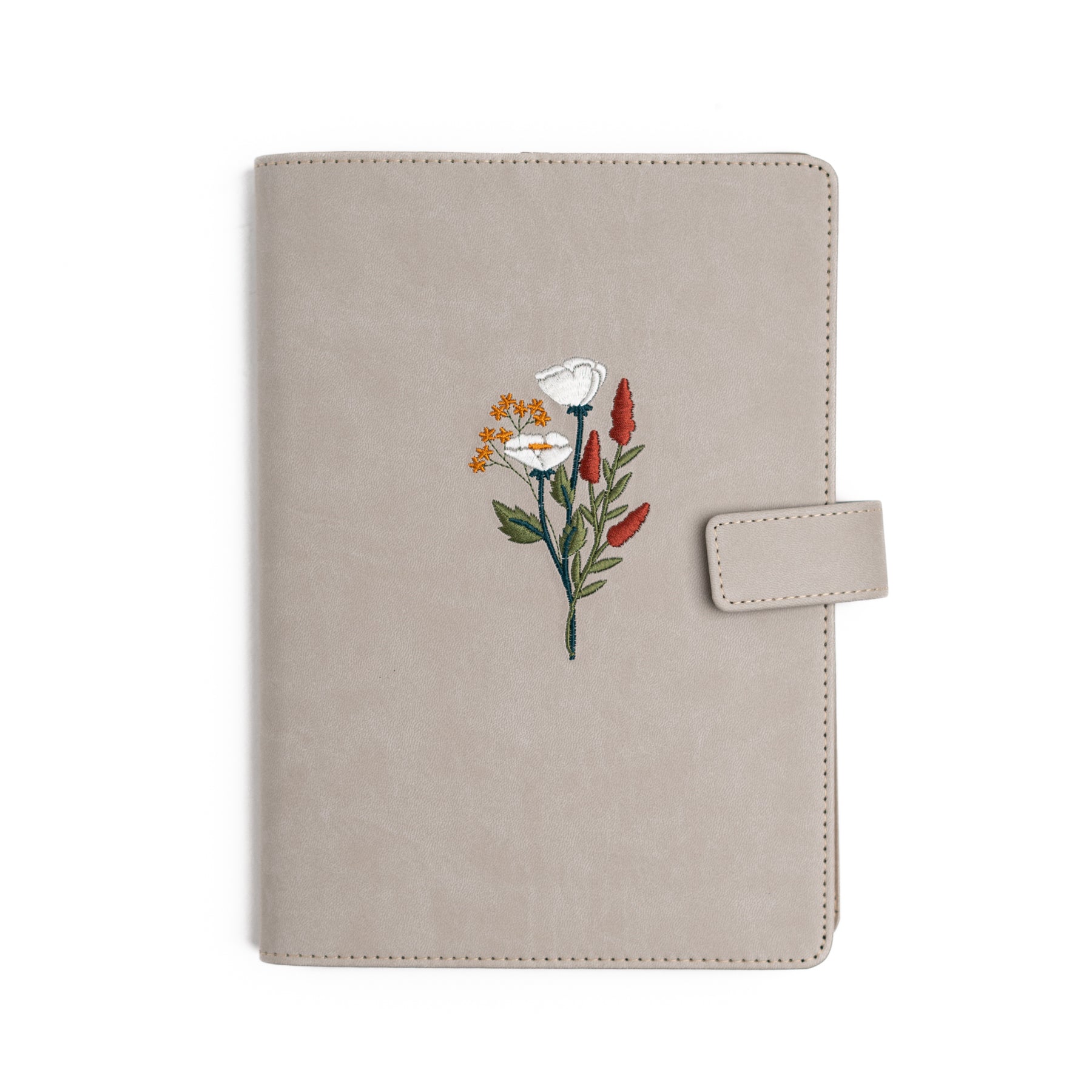 Embroidered Journal Cover