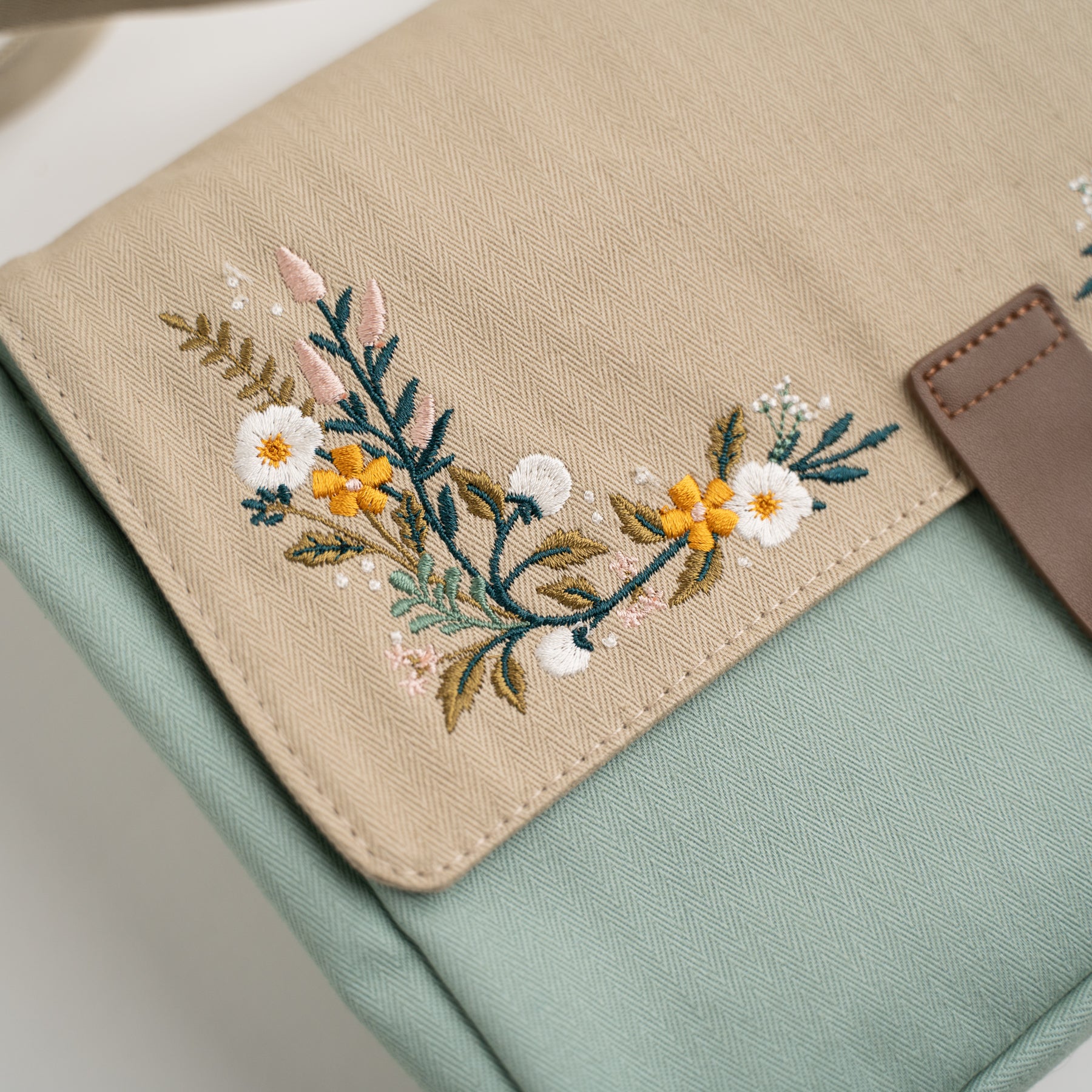 Spring Embroidered Bag