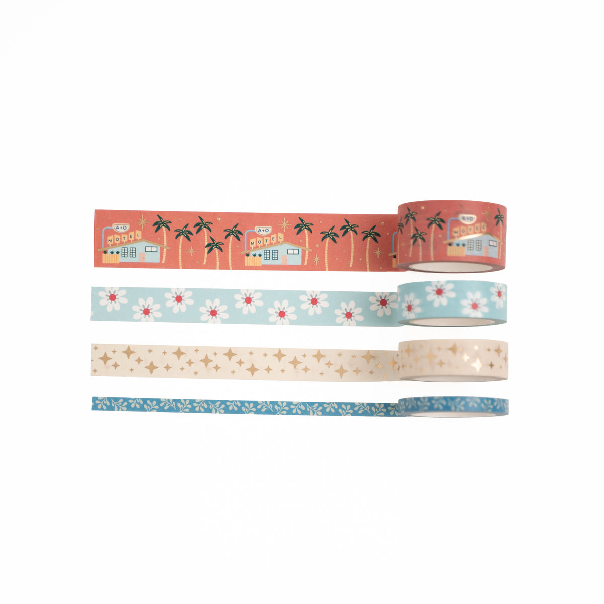 Archer and Olive Washi Tape - Vintage Motel