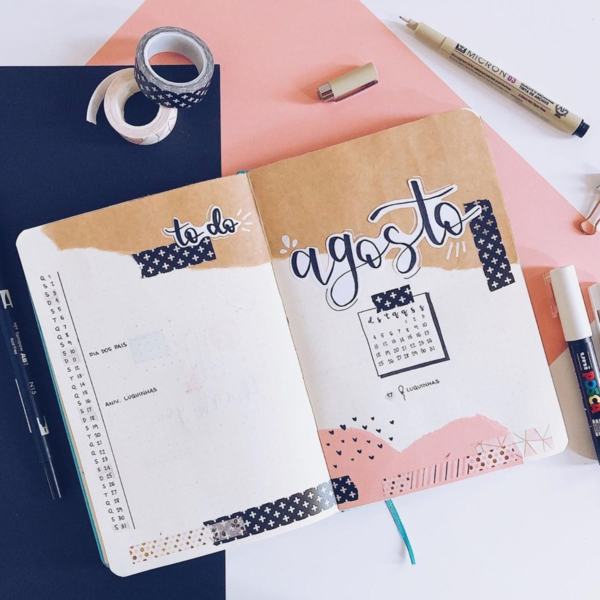 7 Creative Ways To Use Kraft Paper In Your Bullet Journal
