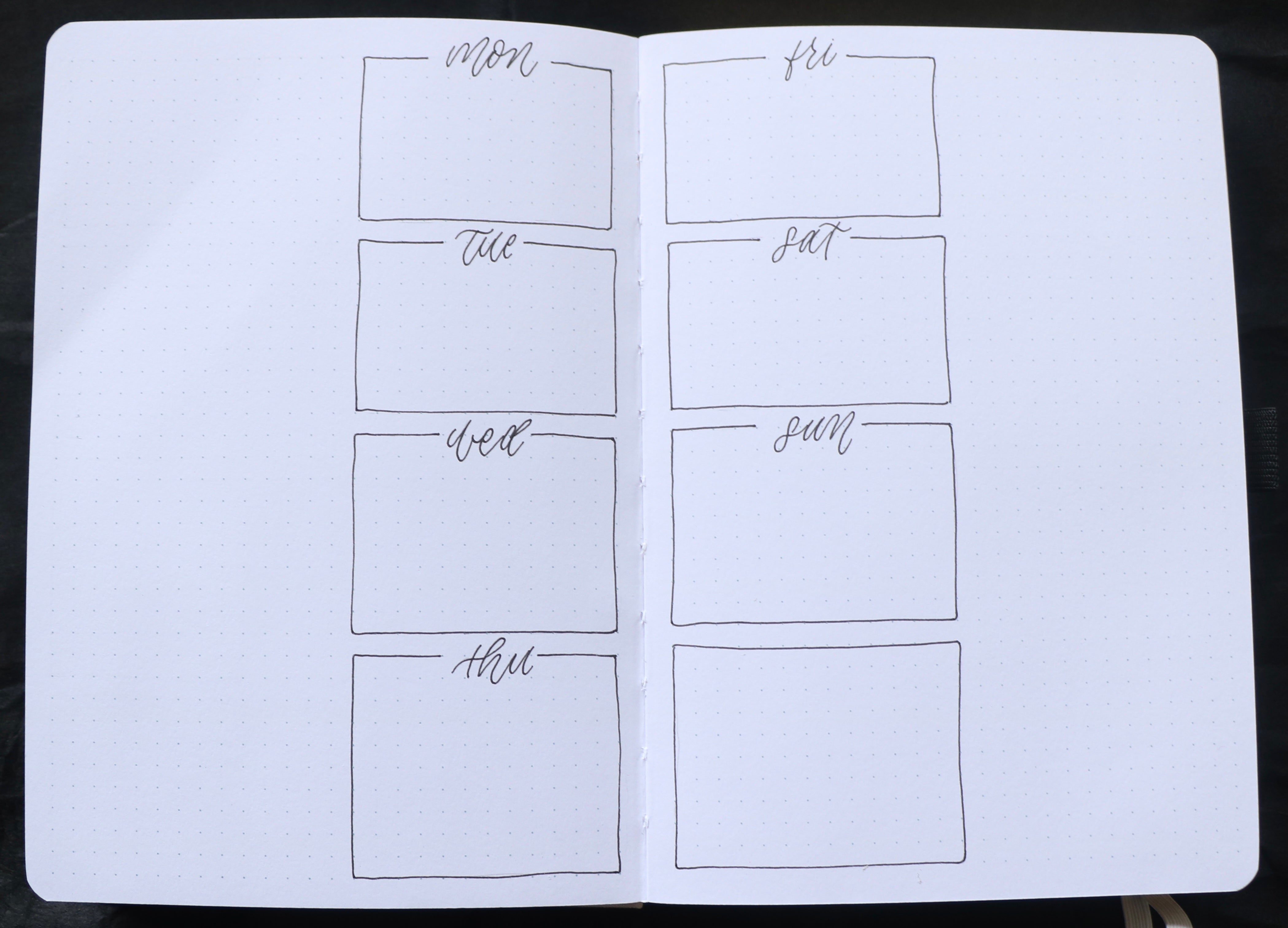 weekly spread two