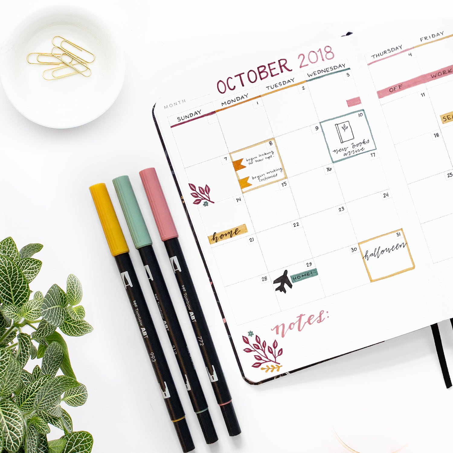 Color Code your planner