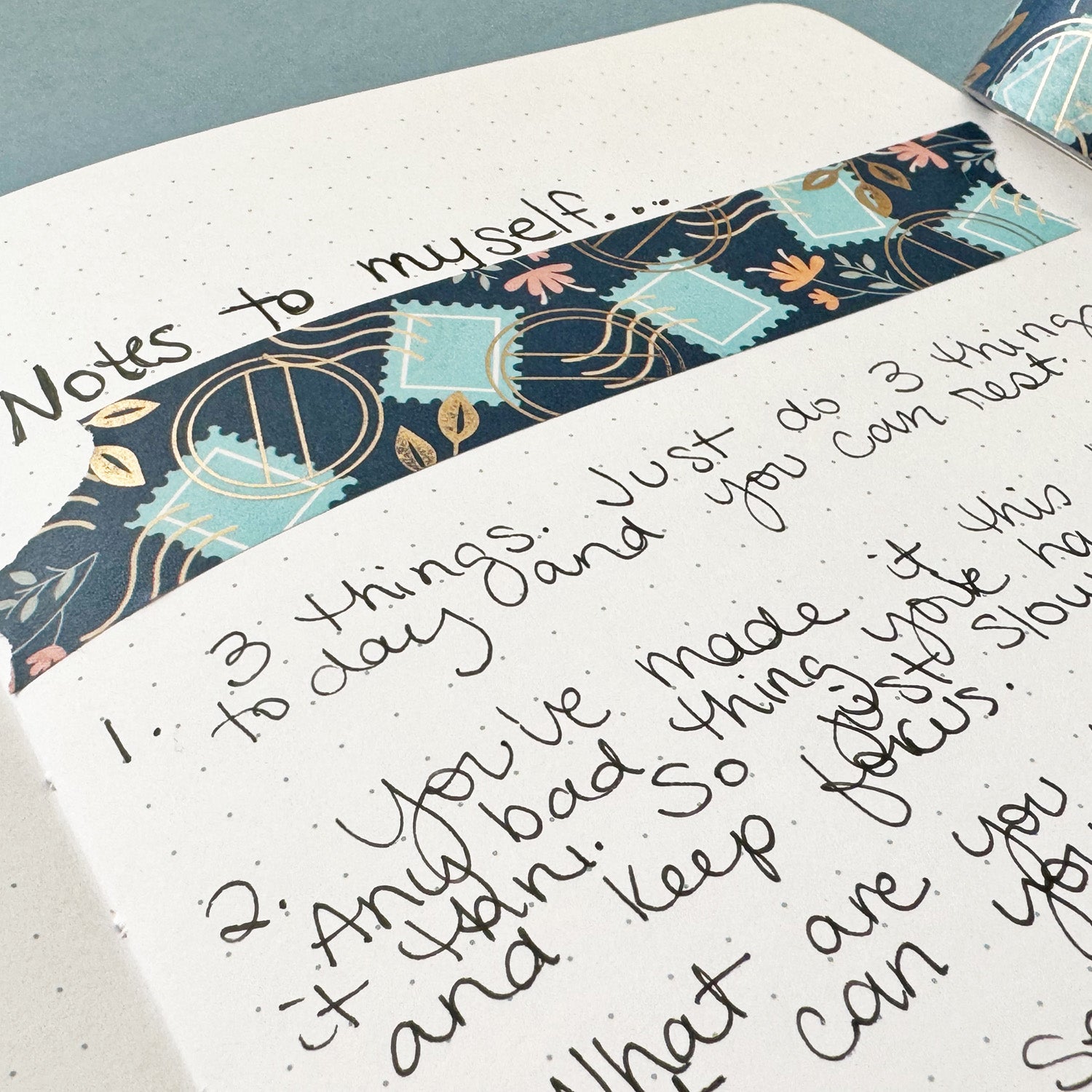 Notes to myself journal