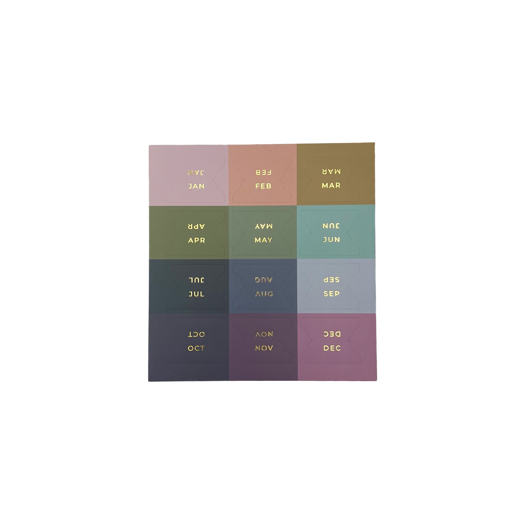 Archer and Olive - Multicolor Matte Vinyl Tabs
