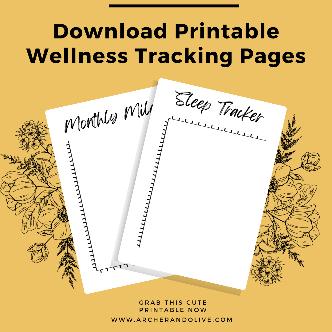 wellness tracking pages
