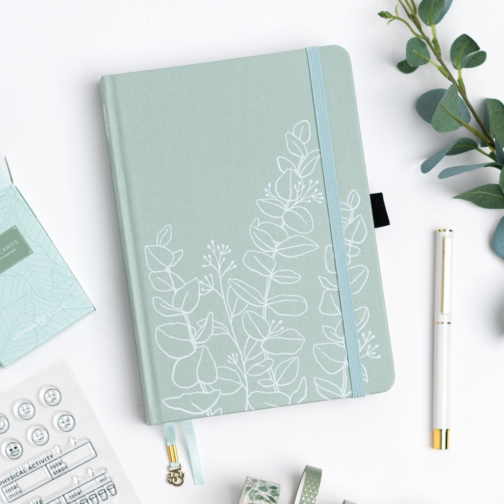 Archer and Olive Notebook - Eucalyptus