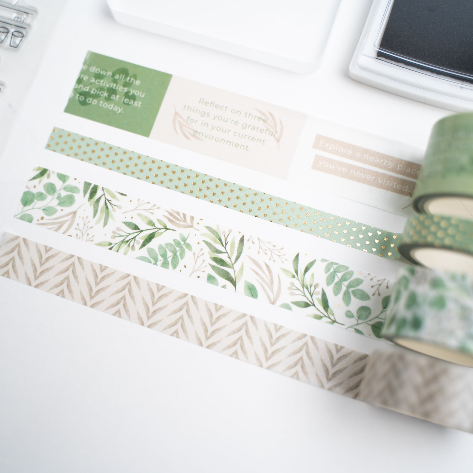 Archer and Olive - Self-Care Washi Tape