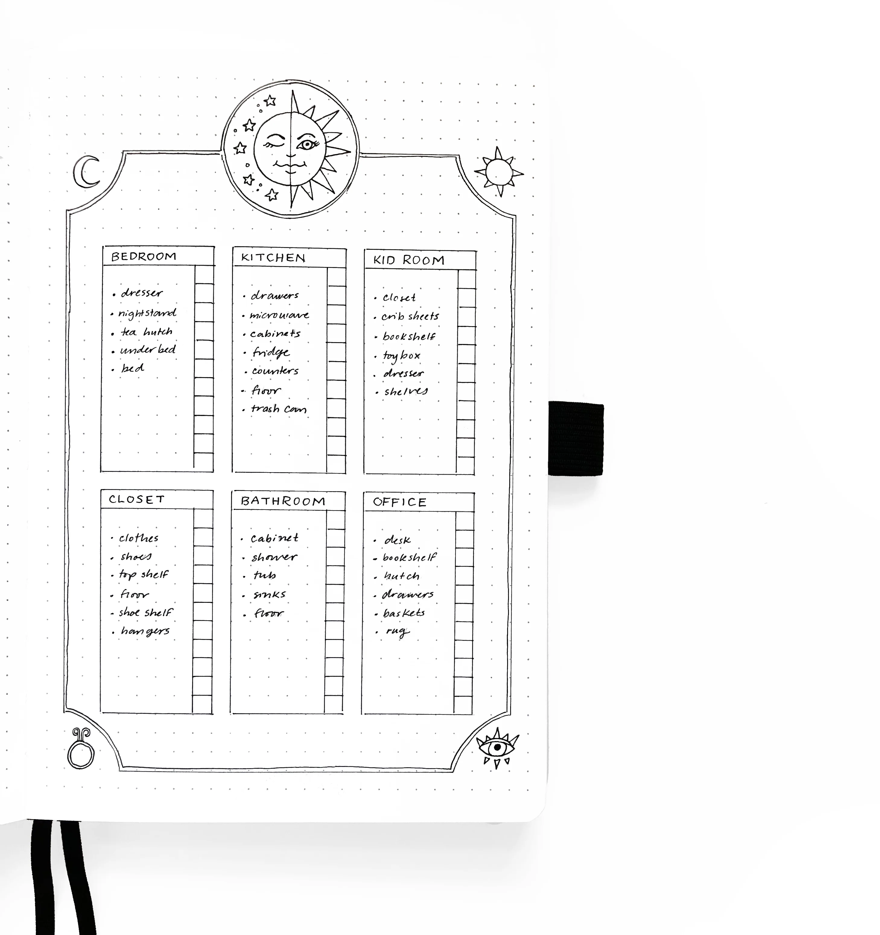 Bullet Journal Layouts for the Vernal Equinox