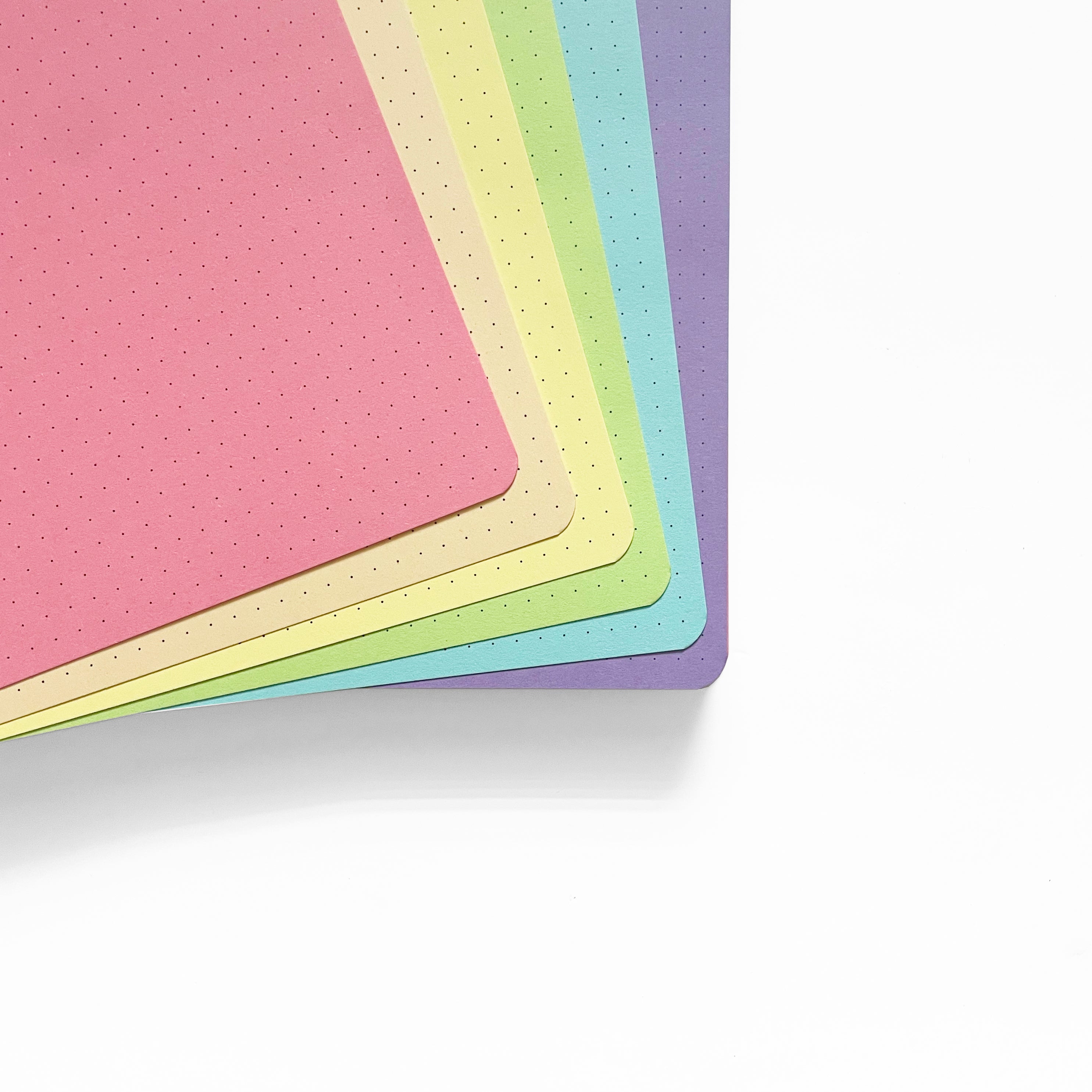 pastel notepad colors