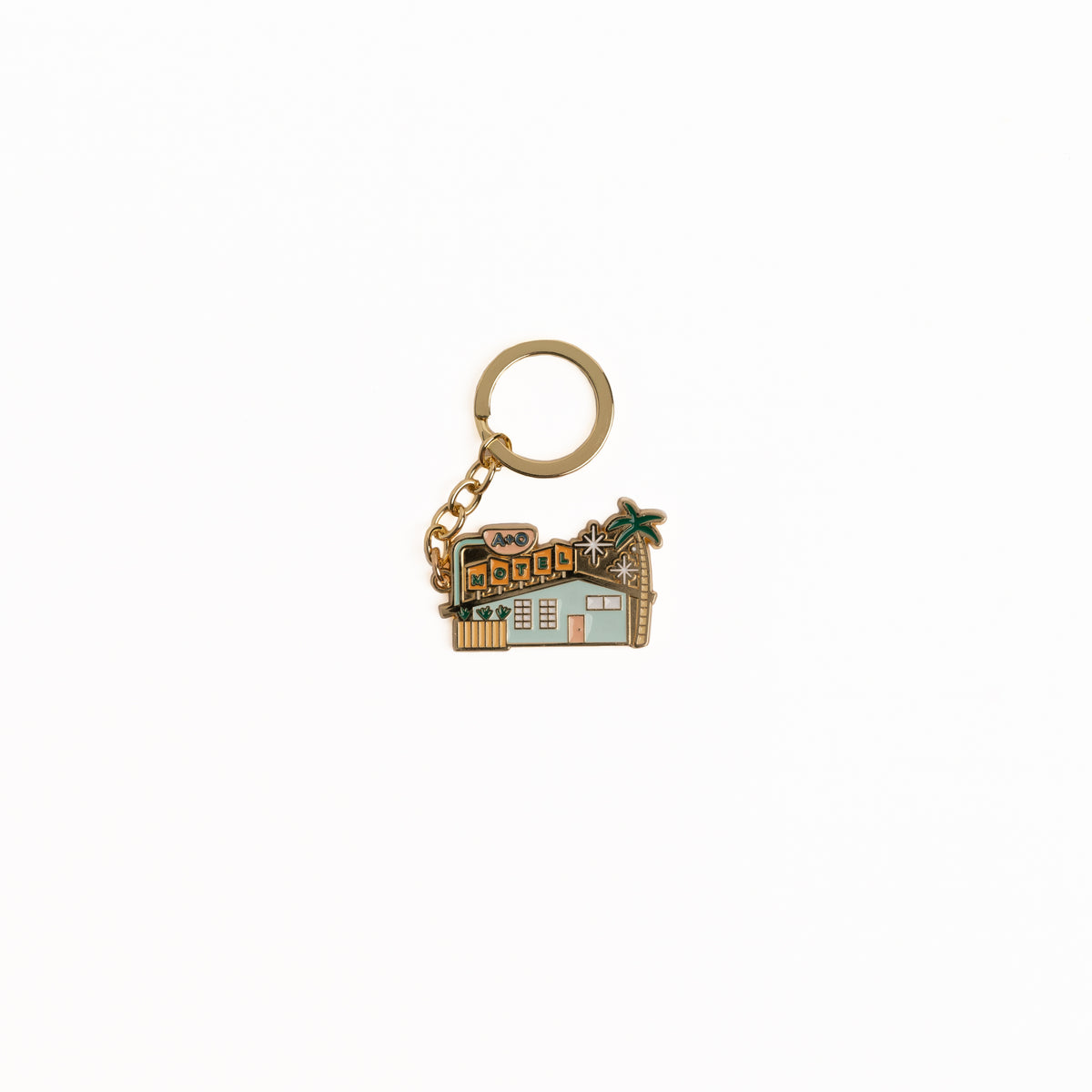 Archer and Olive Keychain - Vintage Motel