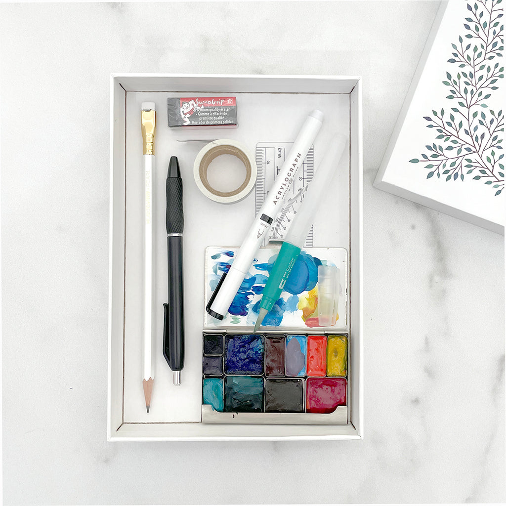 travel kit for art supplies