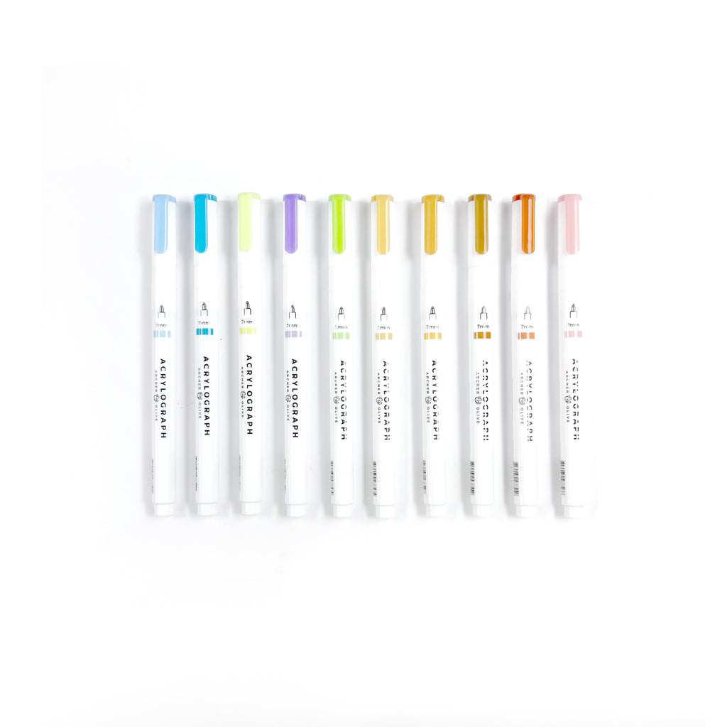 Acrylograph Pens Blossom Collection 0.7mm tip