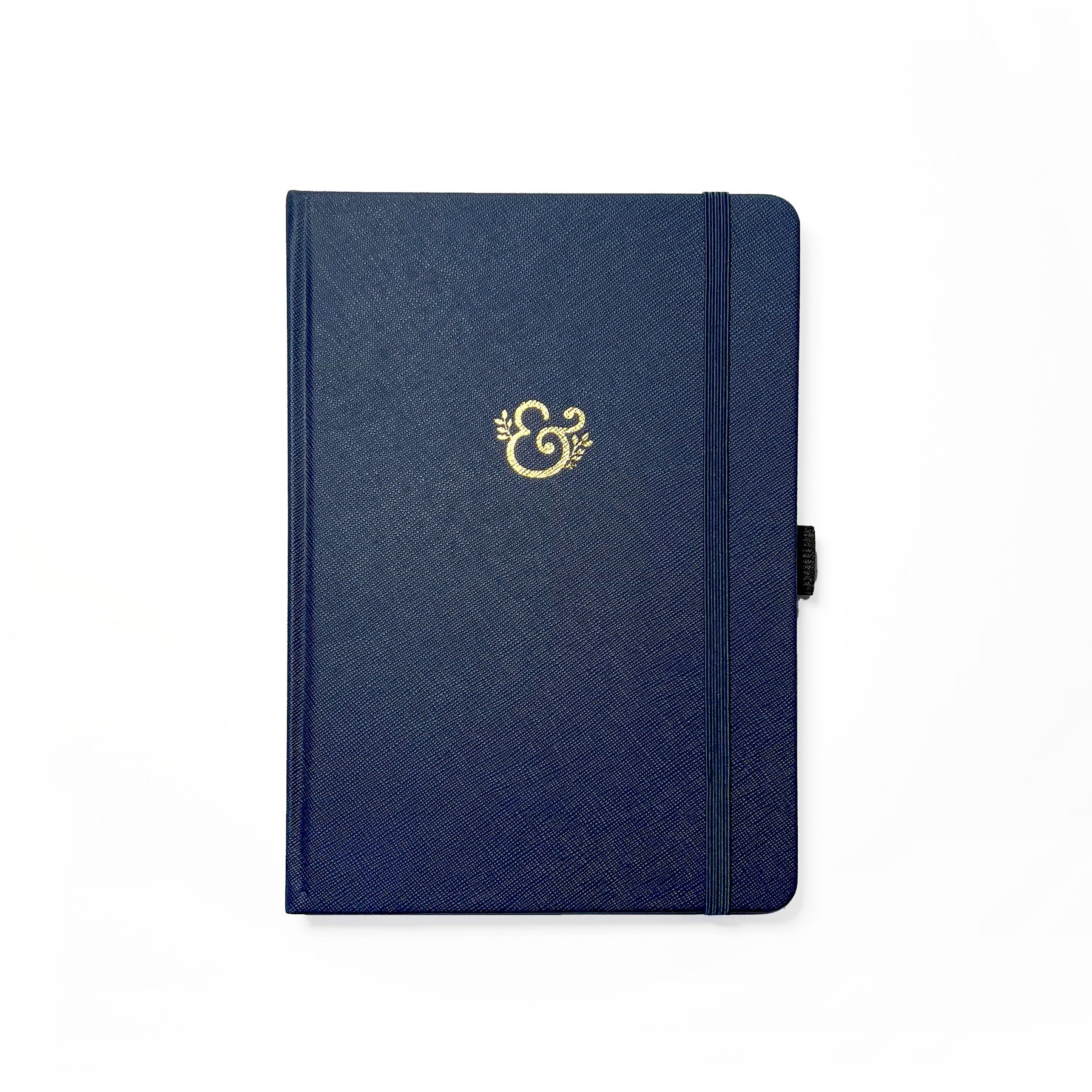 navy blue dated planner cover