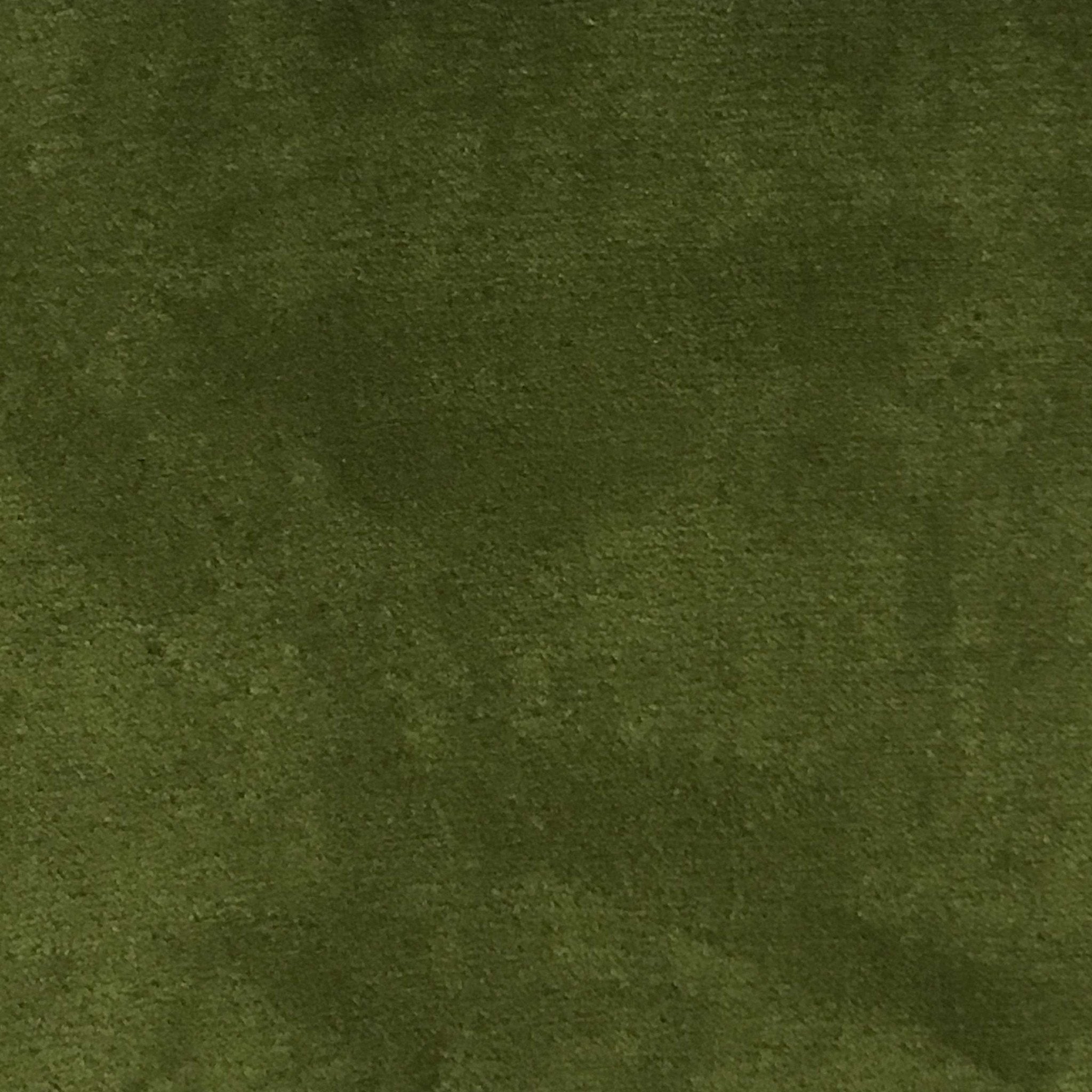 Bottle green suede fabric