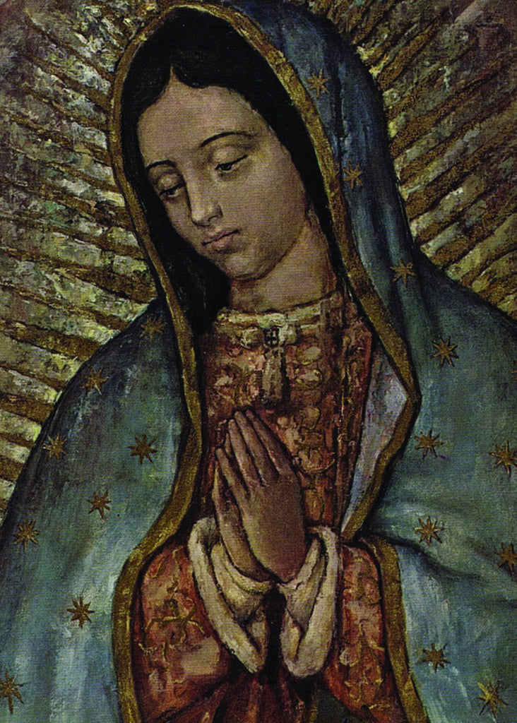 Our Lady of Guadalupe - Face Print 5X7 - Full of Grace USA