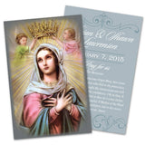 Custom Designed Holy Cards – Full of Grace USA