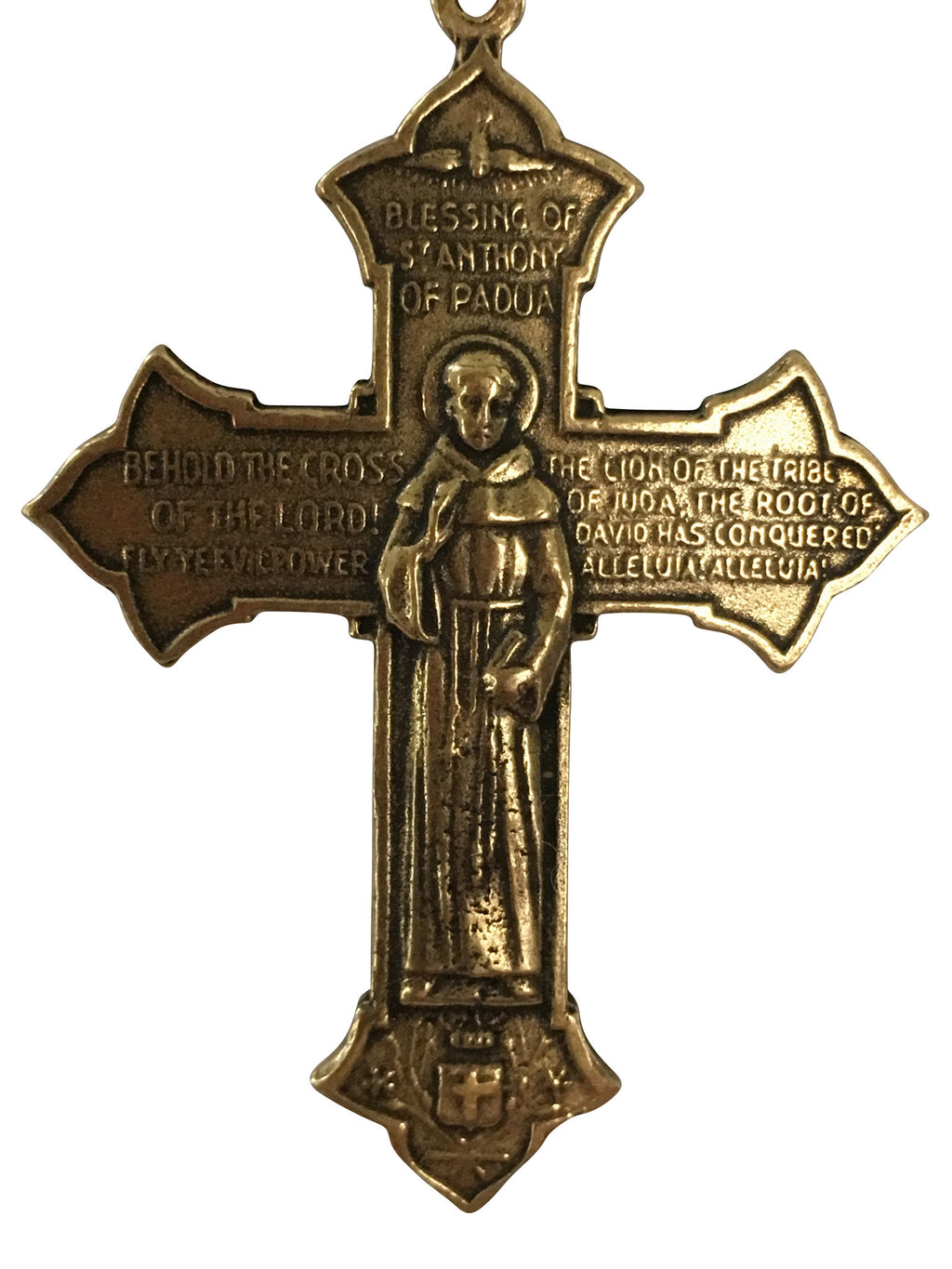 St. Francis of Assisi and St. Anthony of Padua Cross – Full of Grace USA