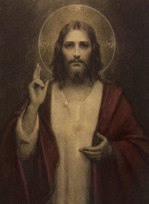 Sacred Heart of Jesus - Chambers Print 5X7 – Full of Grace USA