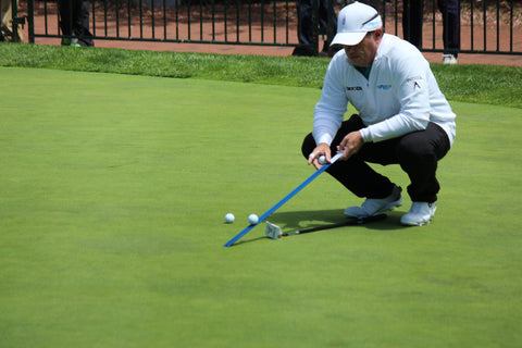 Craig Hocknull PGA Championship Bethpage 2019 Saber Golf Putting Ruler