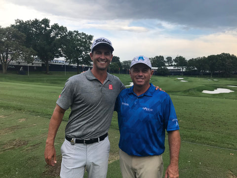 Craig Hocknull and Adam Scott PGA Championship