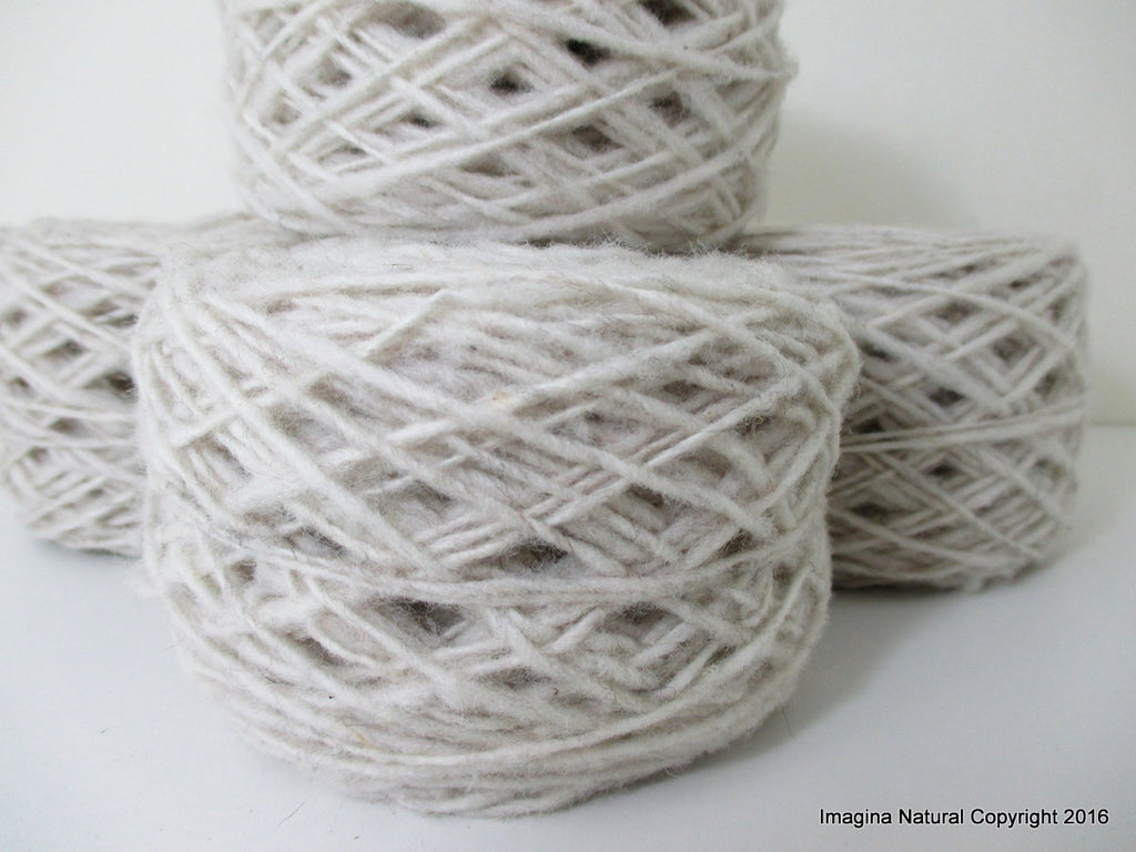 natural wool yarn