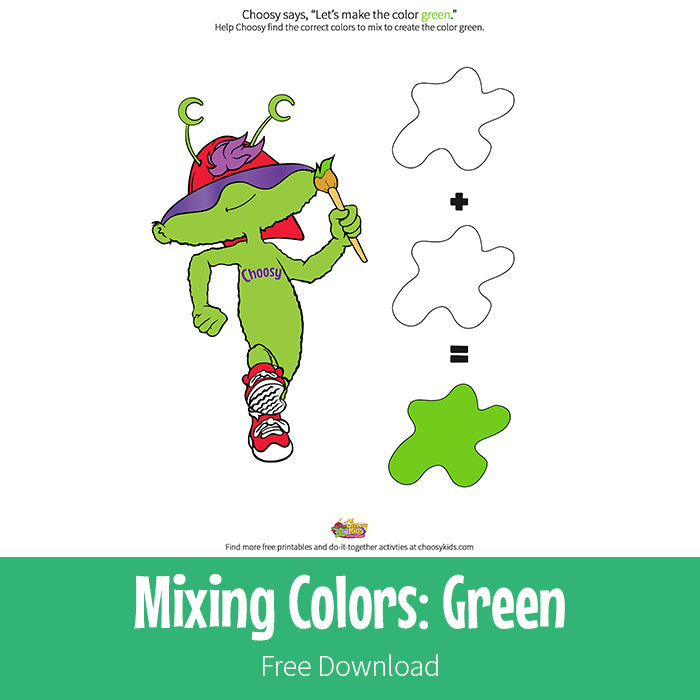 Mixing Colors: Green