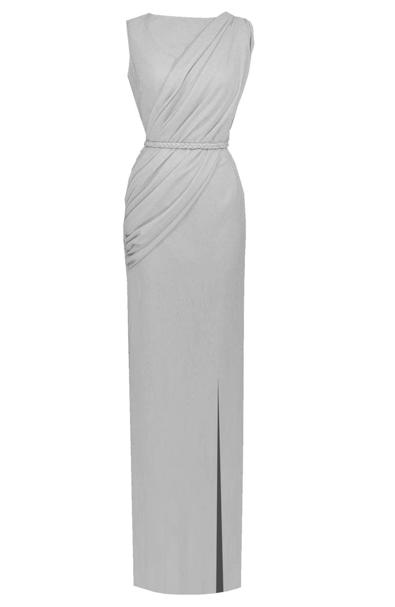 CaeliNYC Alexandria Draped cocktail dress -Little white dress – Caeli ...