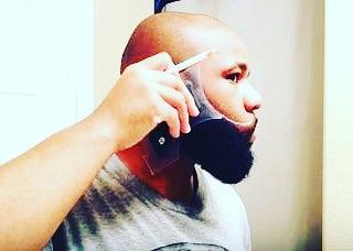 The Cut Buddy - Multiple Curve Beard Shaping Tool and Haircut