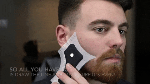 Beard Shaping Tool and Hair Trimmer Guide - Plus Version – The Cut Buddy