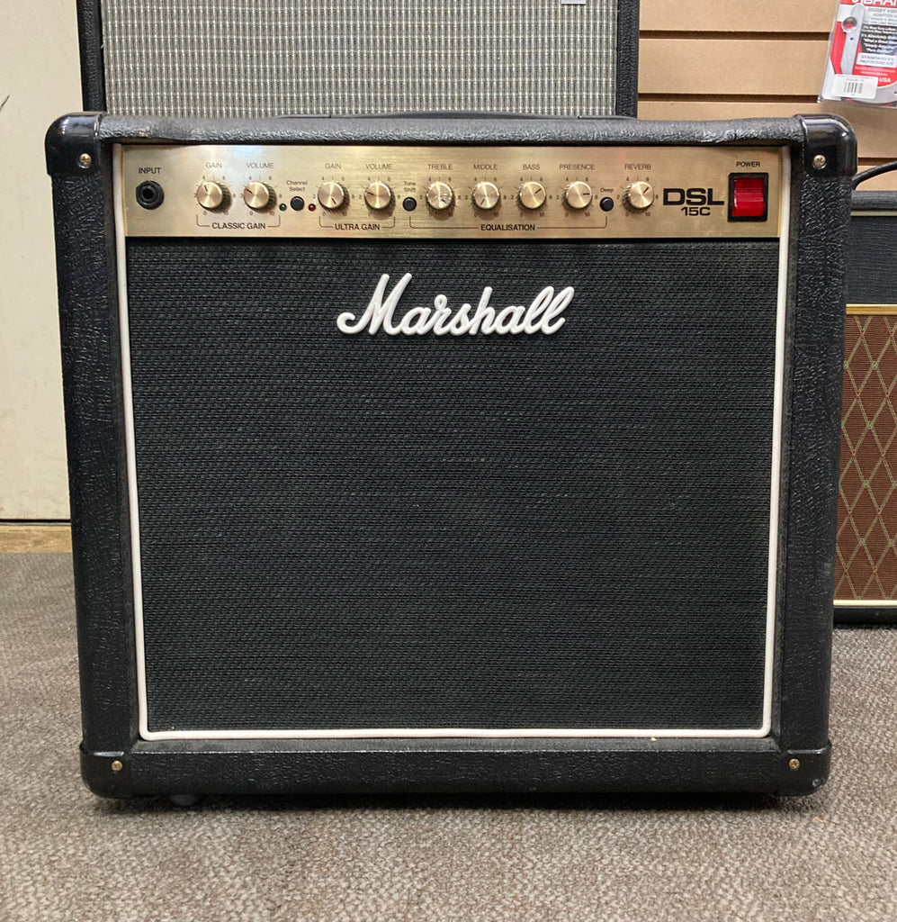 Marshall DSL15C 2 Channel 15w Tube Combo Amp (Used)