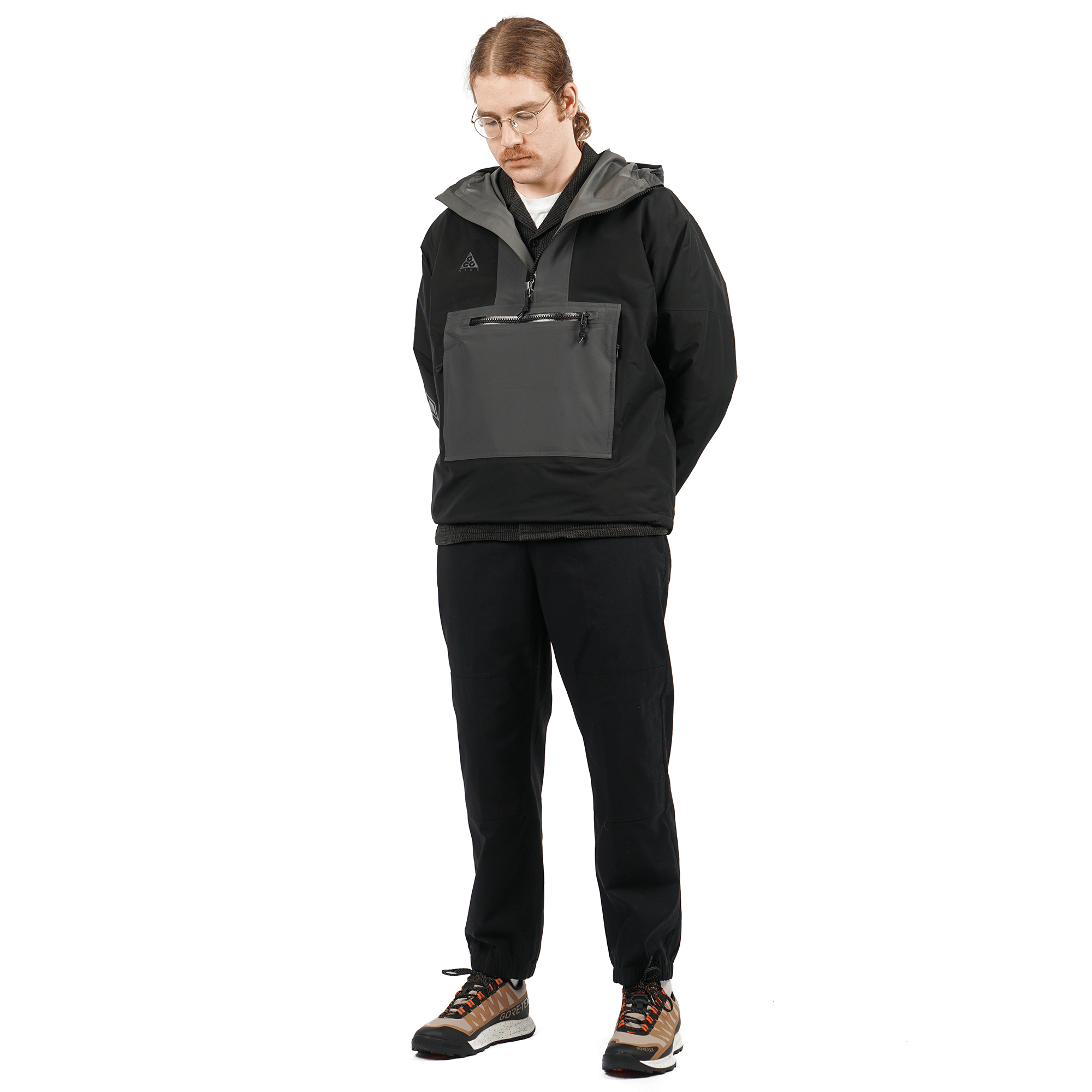 Acg Gore Tex Paclite Jacket Black Anthracite Annms Shop