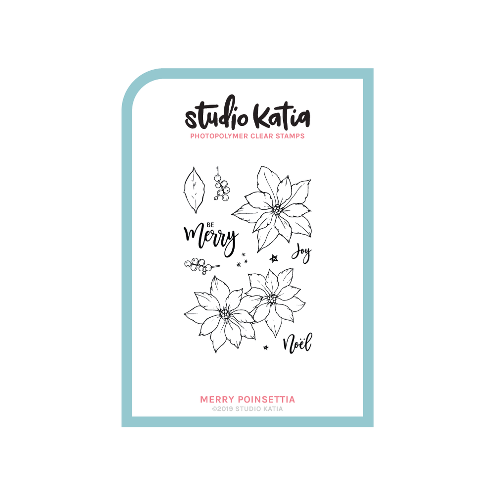 Studio Katia Merry Poinsettia  