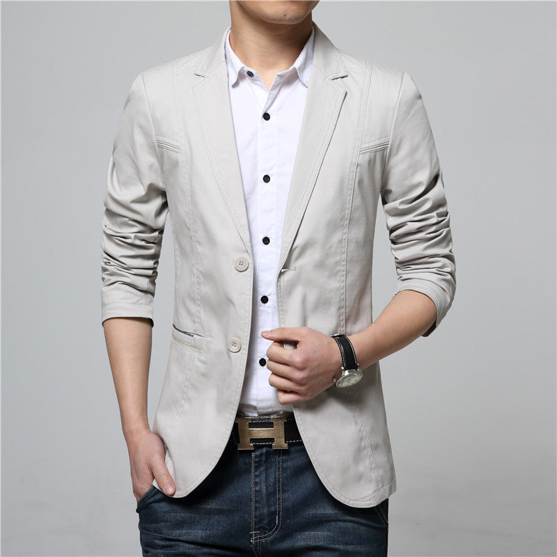 Mens Leisure Canvas Blazer– amtify