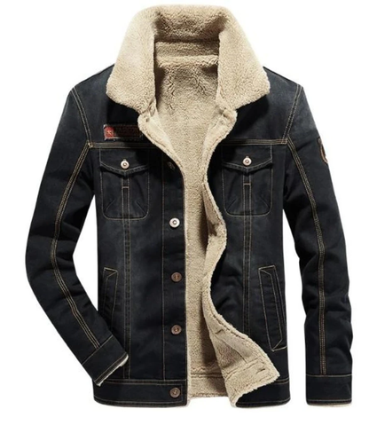 Mens Street Style Denim Winter Jacket – amtify