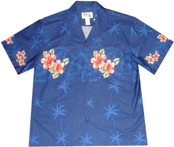 Pink Hibiscus Hawaiian Shirt - Ky's Hawaiian Shirts