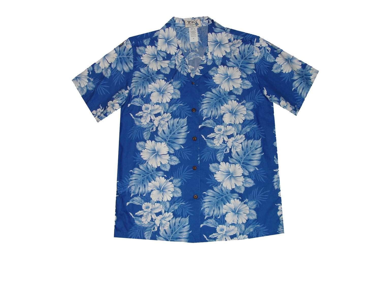 Floral Lei Women's Hawaiian Shirt - Ky's Hawaiian Shirts