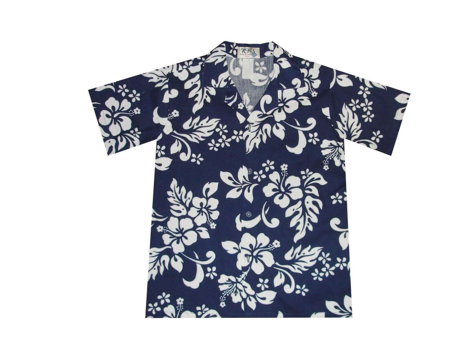 Floral Lei Boy's Hawaiian Shirt - Ky's Hawaiian Shirts