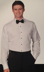 Jeweled Buttons / Tuxedo Shirt