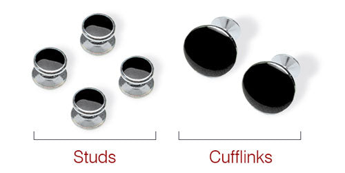 Button Studs an Cufflinks