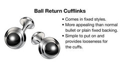 Ball Return Cufflinks