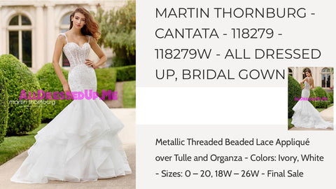 Martin Thornburg Cantata Wedding Dress